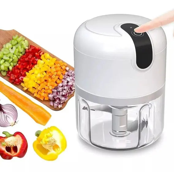 Mini Processador de Alimentos Elétrico Original Bivolt