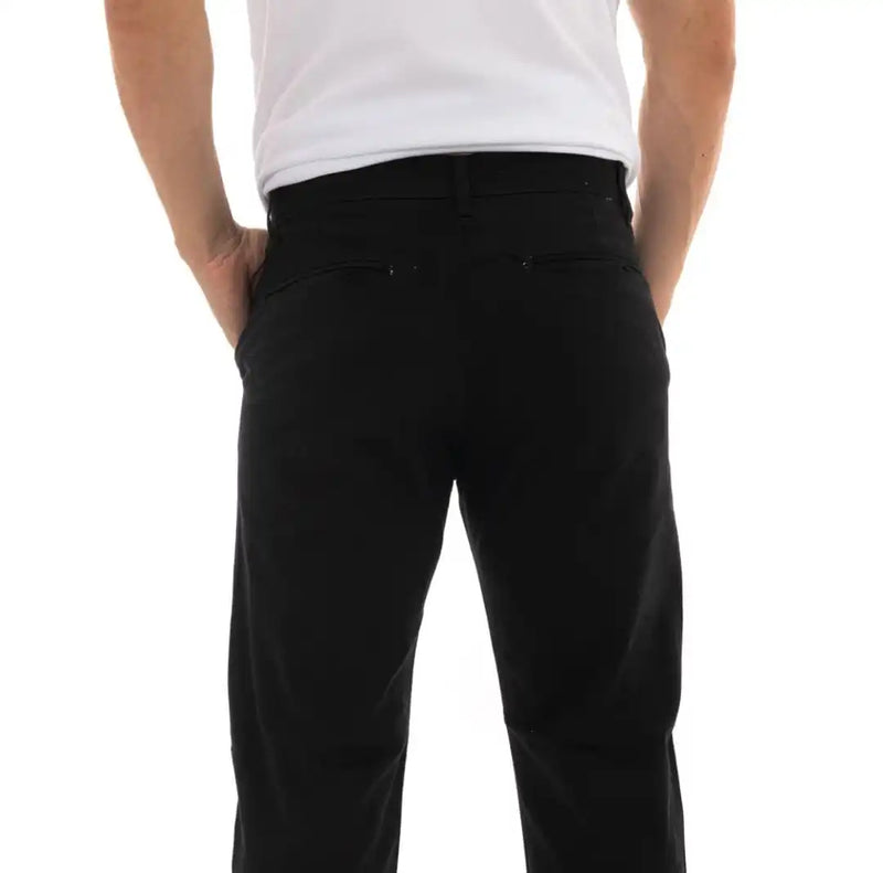 Calça Masculina Slim de Sarja com Elastano