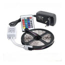 Fita de LED RGB SMD 5050 de 5m com Fonte e Controle