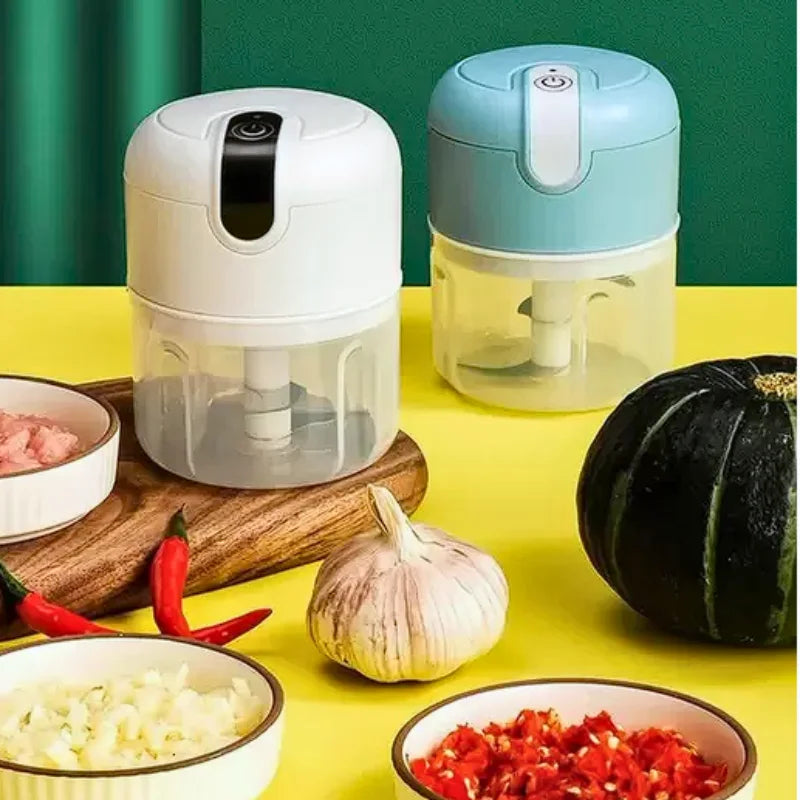 Mini Processador de Alimentos Elétrico Original Bivolt